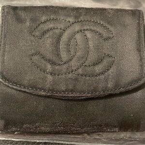 CHANEL Black Wallet